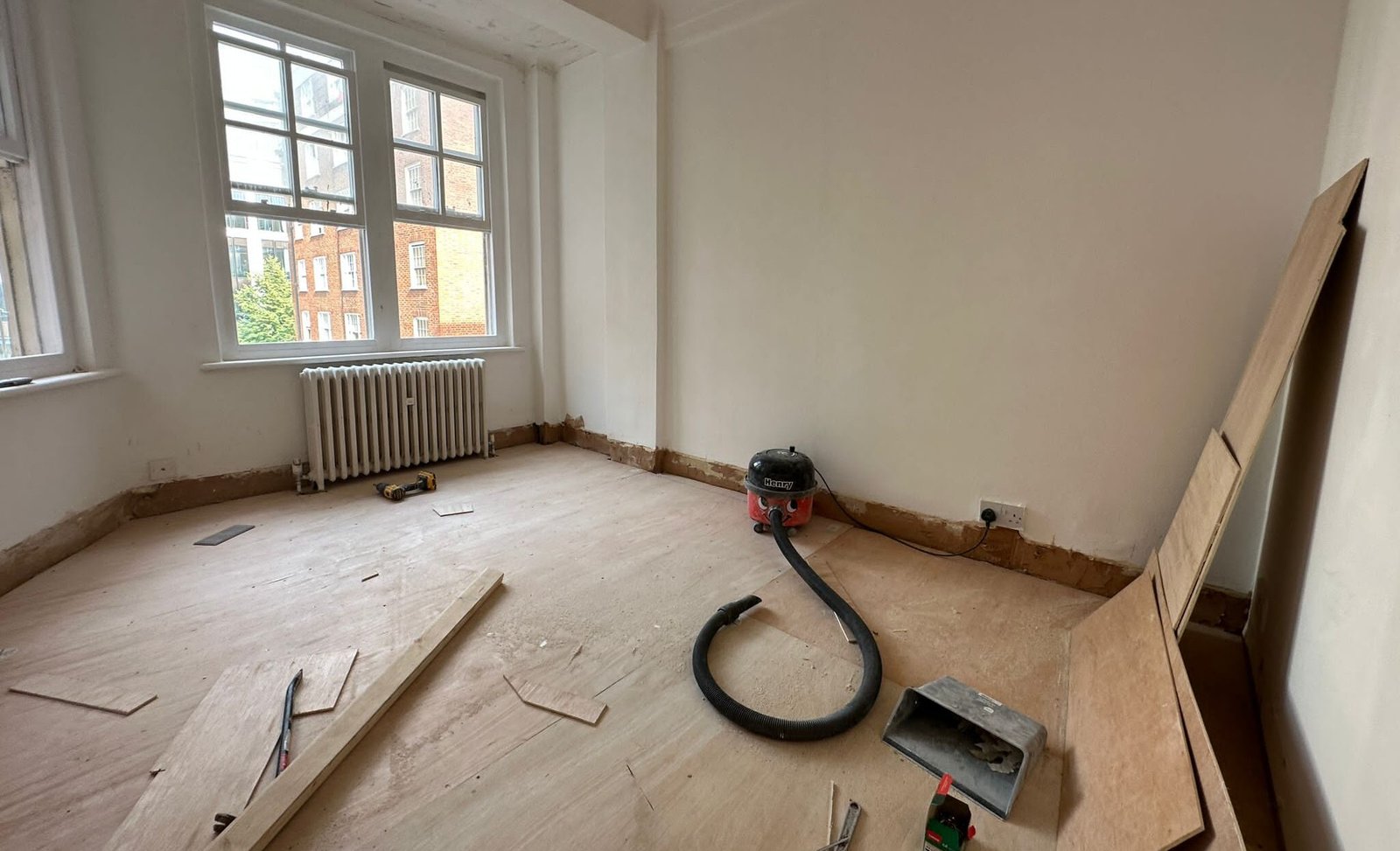 Property refurbishment in Edgware, London: before
