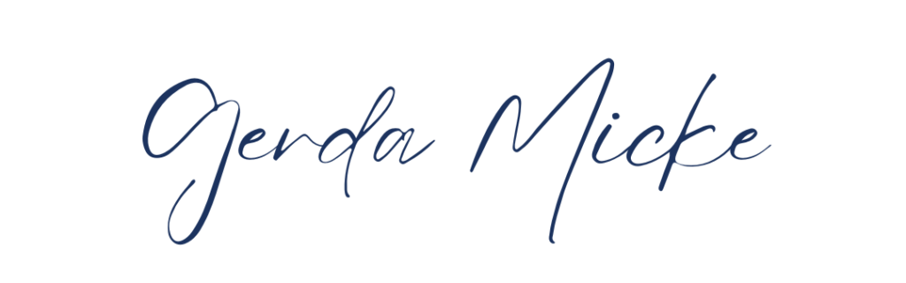 Signature of Gerda Micke, founder of Elite Property London