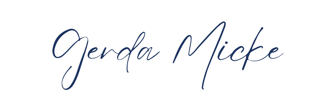 Signature of Gerda Micke, founder of Elite Property London