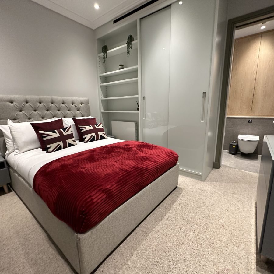 Corporate accommodation London: bedroom